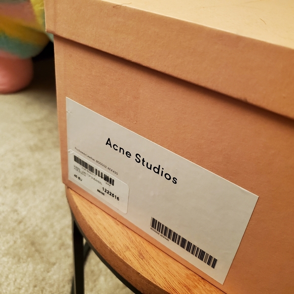 Acne Studios Rockaway leather low top - Picture 3 of 8